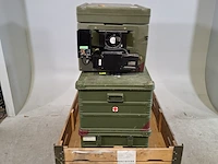 4x medisch instrument in transportkist en 1x koelkist, o.a reflotron - afbeelding 1 van  12