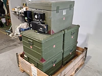4x medisch instrument in transportkist en 1x koelkist, o.a reflotron - afbeelding 6 van  12