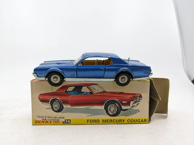 4x miniatuur tekno, dinky toys, corgi toys - afbeelding 3 van  8