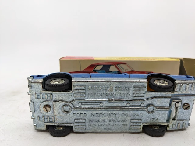 4x miniatuur tekno, dinky toys, corgi toys - afbeelding 4 van  8