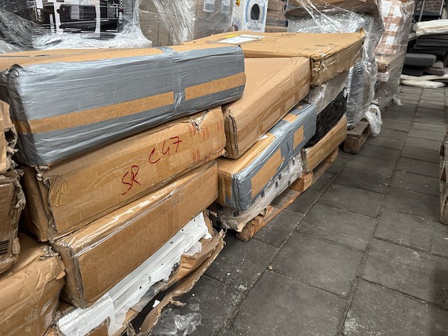 4x mix pallet retouren w.o. make-up tafels, wasmanden en stellingkasten w.o. xdays, - afbeelding 5 van  21