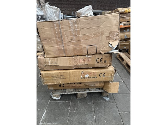 4x mix pallet retouren w.o. make-up tafels, wasmanden en stellingkasten w.o. xdays, - afbeelding 6 van  21