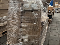 4x mix pallet retouren w.o. make-up tafels, wasmanden en stellingkasten w.o. xdays, - afbeelding 1 van  21