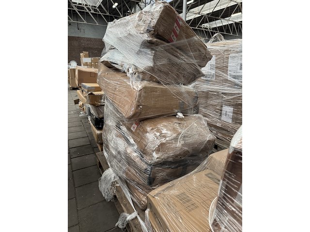4x mix pallet retouren w.o. make-up tafels, wasmanden en stellingkasten w.o. xdays, - afbeelding 19 van  21