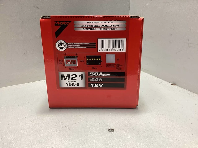 (4x) moto7 - 12v - 4ah - battery - afbeelding 4 van  6