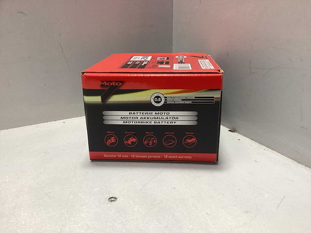 (4x) moto7 - 12v - 4ah - battery - afbeelding 5 van  6