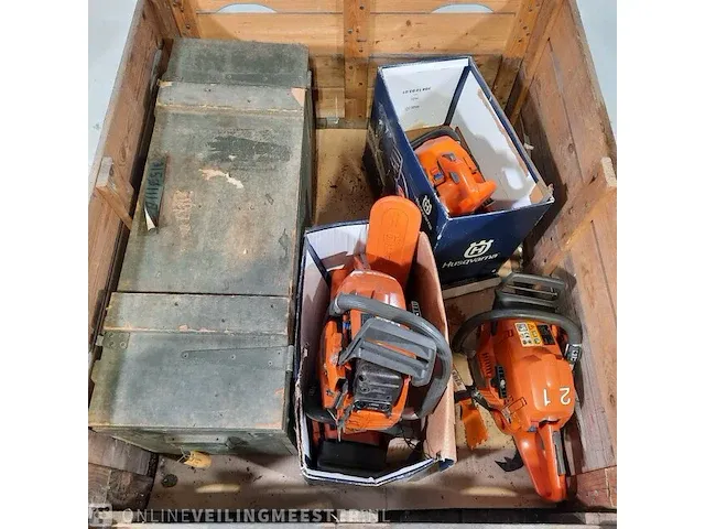 4x motor kettingzaag husqvarna, 359g - afbeelding 2 van  8