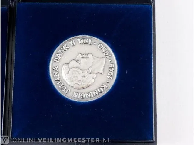 4x munten koningin juliana 1948-1980 - afbeelding 4 van  5