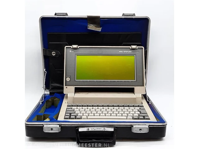 4x nostalgische computer in koffer aval, spotlink o - the portable terminal - afbeelding 4 van  10