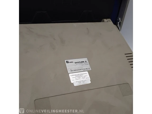 4x nostalgische computer in koffer aval, spotlink o - the portable terminal - afbeelding 10 van  10