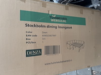 4x onderdeel stockholm dining loungeset (3x 1/3, 1x 3/3), denza - afbeelding 2 van  5
