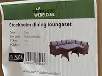 4x onderdeel stockholm dining loungeset (3x 1/3, 1x 3/3), denza - afbeelding 3 van  5