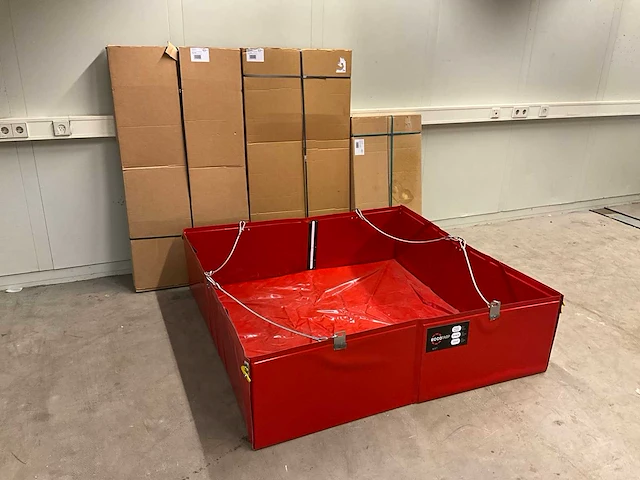 4x ongebruikt ecotarp mobiele vloeistof opvangbak - afbeelding 1 van  6