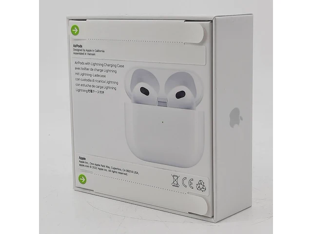 4x paar oordopjes, apple, airpods a2565 (3rd generation) - afbeelding 4 van  7