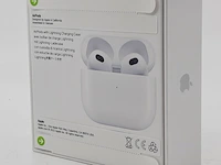 4x paar oordopjes, apple, airpods a2565 (3rd generation) - afbeelding 4 van  7