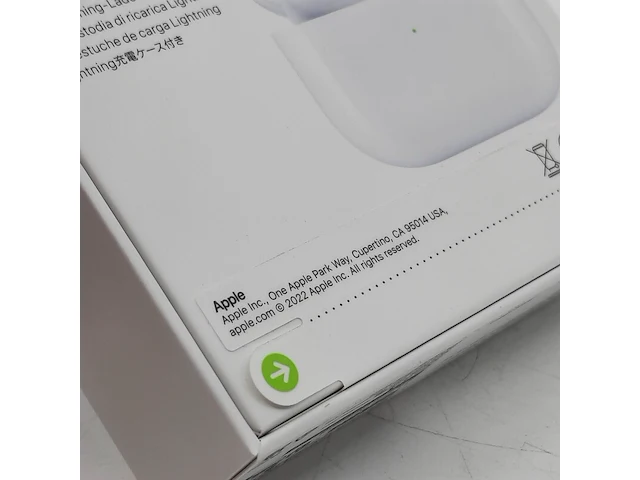 4x paar oordopjes, apple, airpods a2565 (3rd generation) - afbeelding 7 van  7