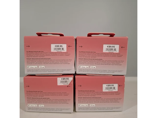4x paar oordopjes, apple, beats solo buds, 2024 - afbeelding 2 van  4
