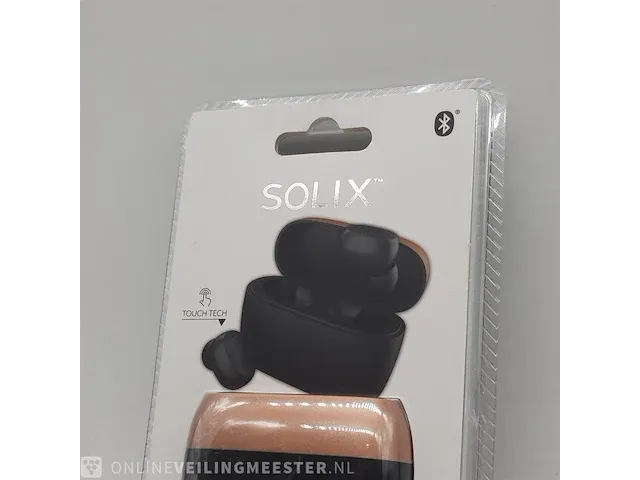 4x paar oordopjes solix, true wireless earphones - afbeelding 3 van  9