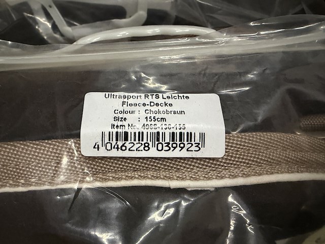 4x paarden fleecedeken 155cm, rts - afbeelding 3 van  3