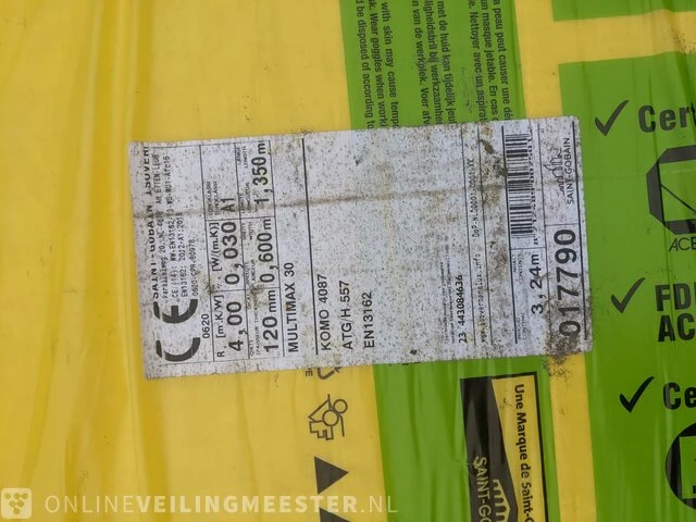 4x pak isolatiemateriaal isover, knauf - afbeelding 11 van  11
