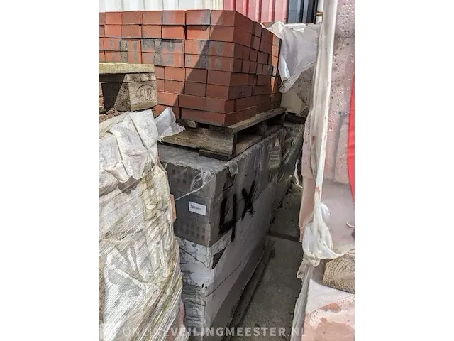 4x pallet metselsteen - afbeelding 1 van  3