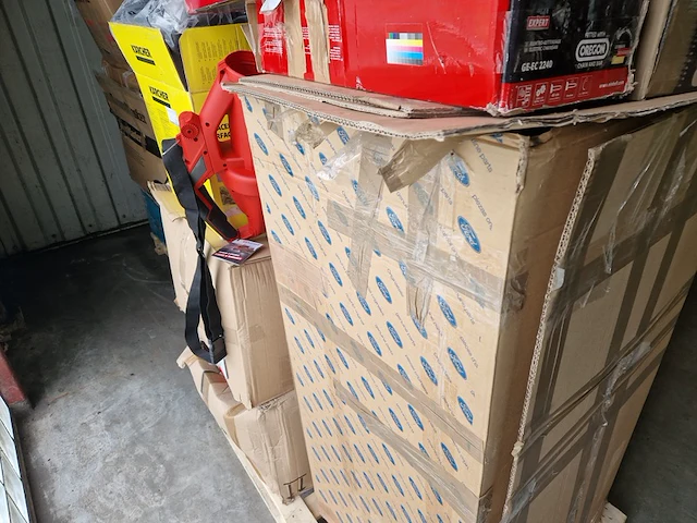 4x pallets tuin/gereedschap, o.a. einhell, bosch, greenworks, makita en worx - afbeelding 4 van  8