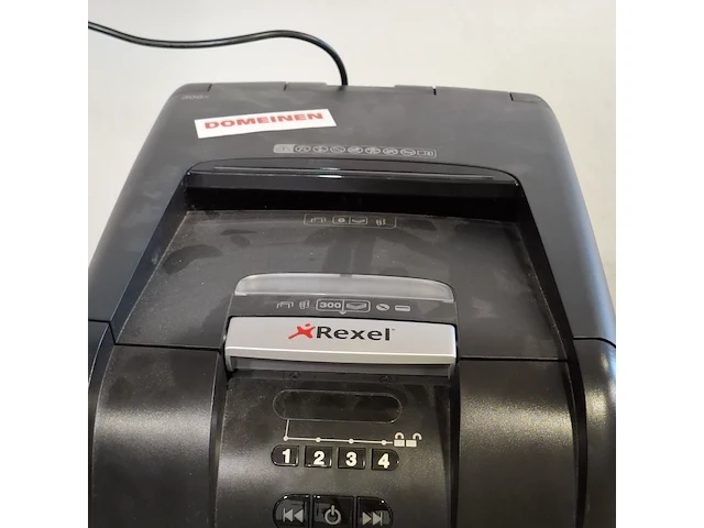 4x papiervernietiger, rexel, 300x - afbeelding 4 van  9