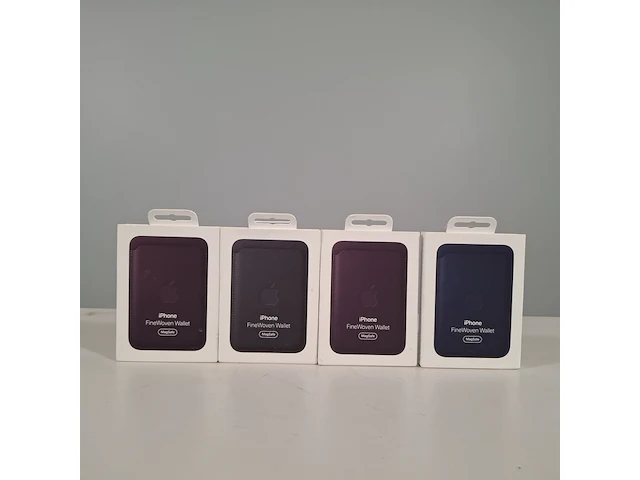4x pasjeshouder, apple, finewoven wallet iphone - afbeelding 1 van  6