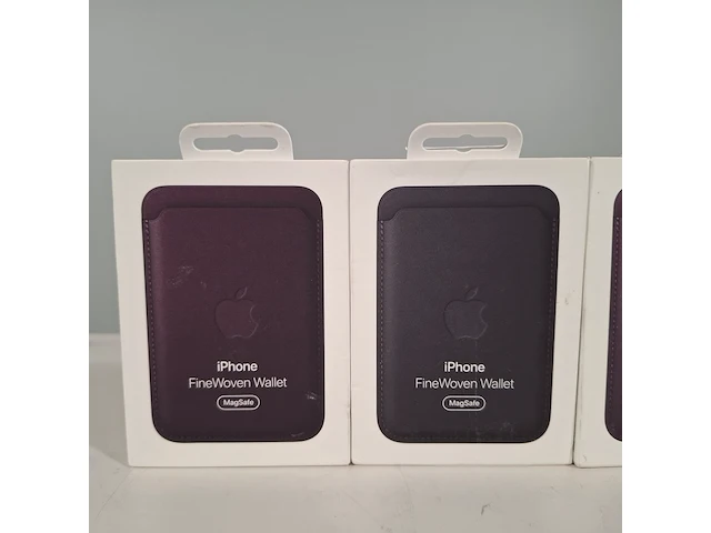 4x pasjeshouder, apple, finewoven wallet iphone - afbeelding 2 van  6