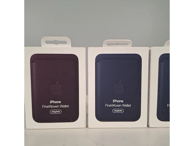 4x pasjeshouder, apple, finewoven wallet iphone - afbeelding 2 van  5