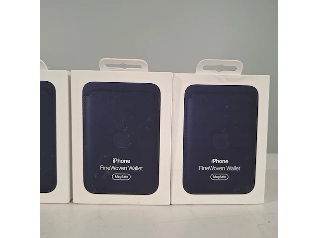 4x pasjeshouder, apple, finewoven wallet iphone - afbeelding 3 van  5