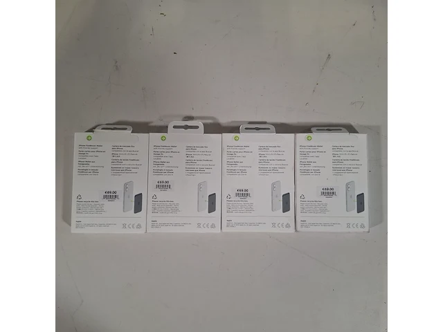4x pasjeshouder, apple, finewoven wallet iphone - afbeelding 4 van  5