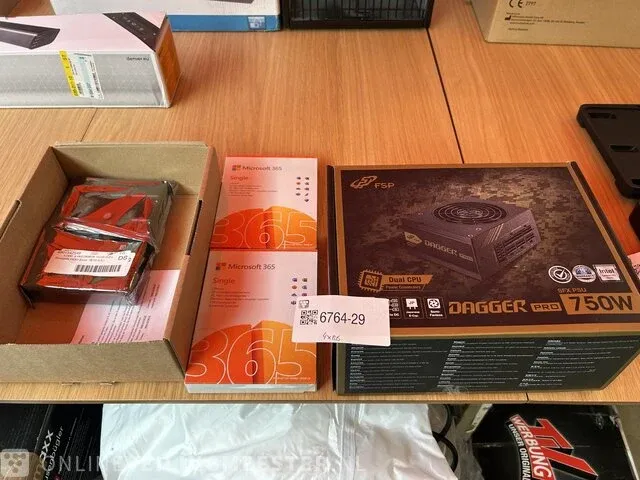 4x pc accessoires microsoft, fsp dagger pro - afbeelding 1 van  5
