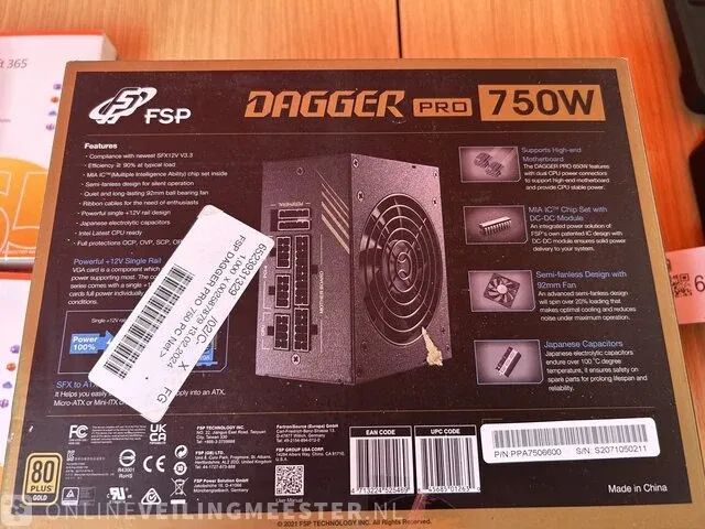 4x pc accessoires microsoft, fsp dagger pro - afbeelding 5 van  5