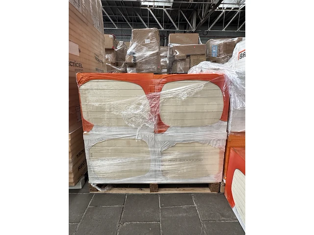 4x pir 2-z glasvlies 1200x600x60mm rd:2,22 8pl/pak bauder - afbeelding 1 van  3