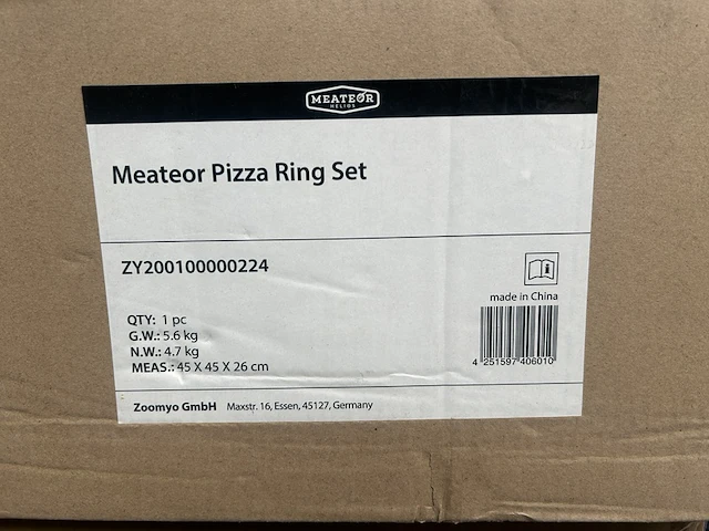 4x pizza ring set meateor - afbeelding 3 van  5