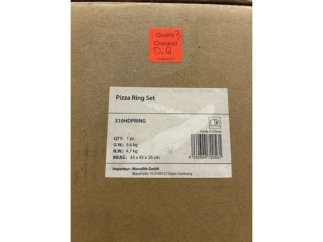 4x pizza ring set voor montage op grill - afbeelding 4 van  5