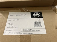 4x pizza ring set voor montage op grill - afbeelding 5 van  5