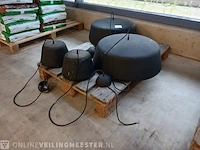 4x plafondlamp - afbeelding 1 van  11