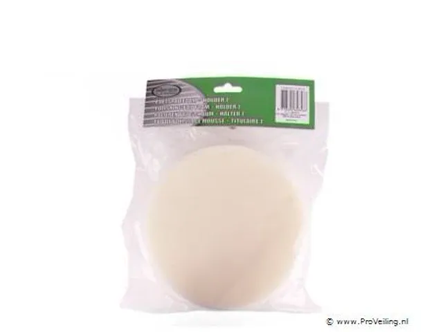 4x poetspad foam + houder 180mm - afbeelding 1 van  3