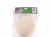 4x poetspad foam + houder 180mm - afbeelding 1 van  3
