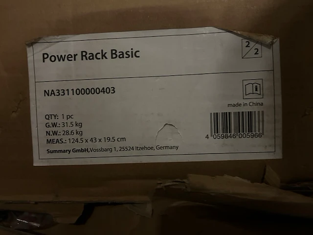 4x power rack na331100000403 - afbeelding 3 van  4