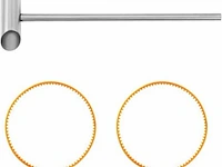 4x professionele horeca suikerspinmachine | incl. spatscherm cover | ø 52cm | nl handleiding, gastrologix., roze - afbeelding 3 van  8