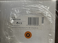 4x projectiescherm hd elektrisch 171x128 cm 4:3 84" sam creative, pshex171128 - afbeelding 4 van  5