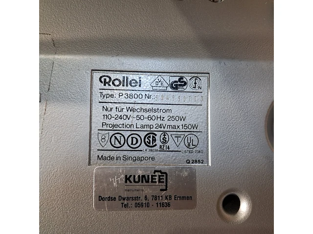 4x projector, kodak & rollei, dia- en carousel - afbeelding 19 van  26