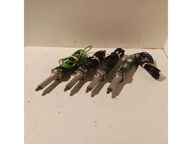 4x rechte slijper, hitachi, gp3v - afbeelding 1 van  28