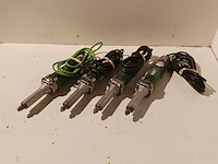 4x rechte slijper, hitachi, gp3v - afbeelding 1 van  28