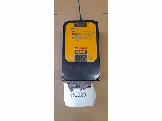 4x remox / hbc radiobesturingen t.b.v. bovenloopkranen / takels - afbeelding 10 van  11
