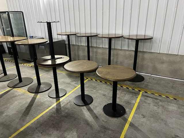 4x restauranttafel - afbeelding 1 van  3