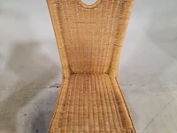 4x rieten stoel - afbeelding 6 van  7